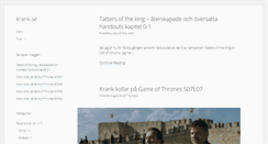 Desktop Screenshot of krank.se