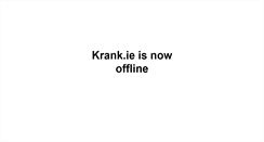 Desktop Screenshot of krank.ie